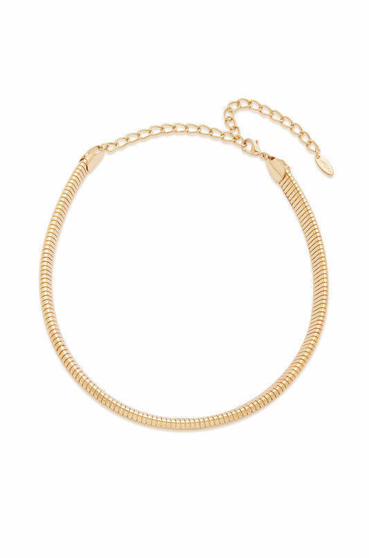 Flex Snake Chain Necklace - 18k Gold Plated | Ettika