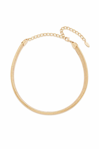 Flex Snake Chain Necklace - 18k Gold Plated | Ettika