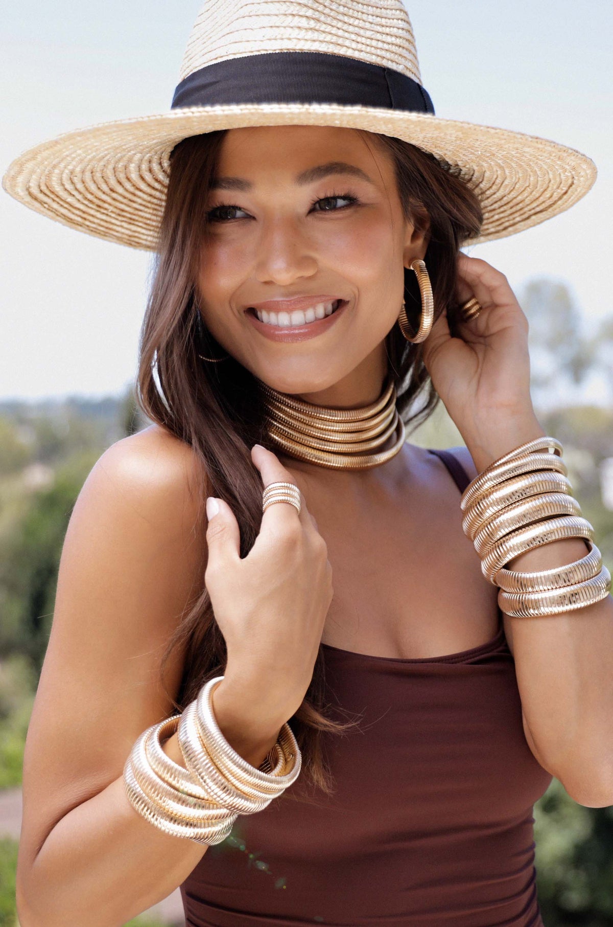 Flex Snake Chain Necklace - 18k Gold Plated | Ettika