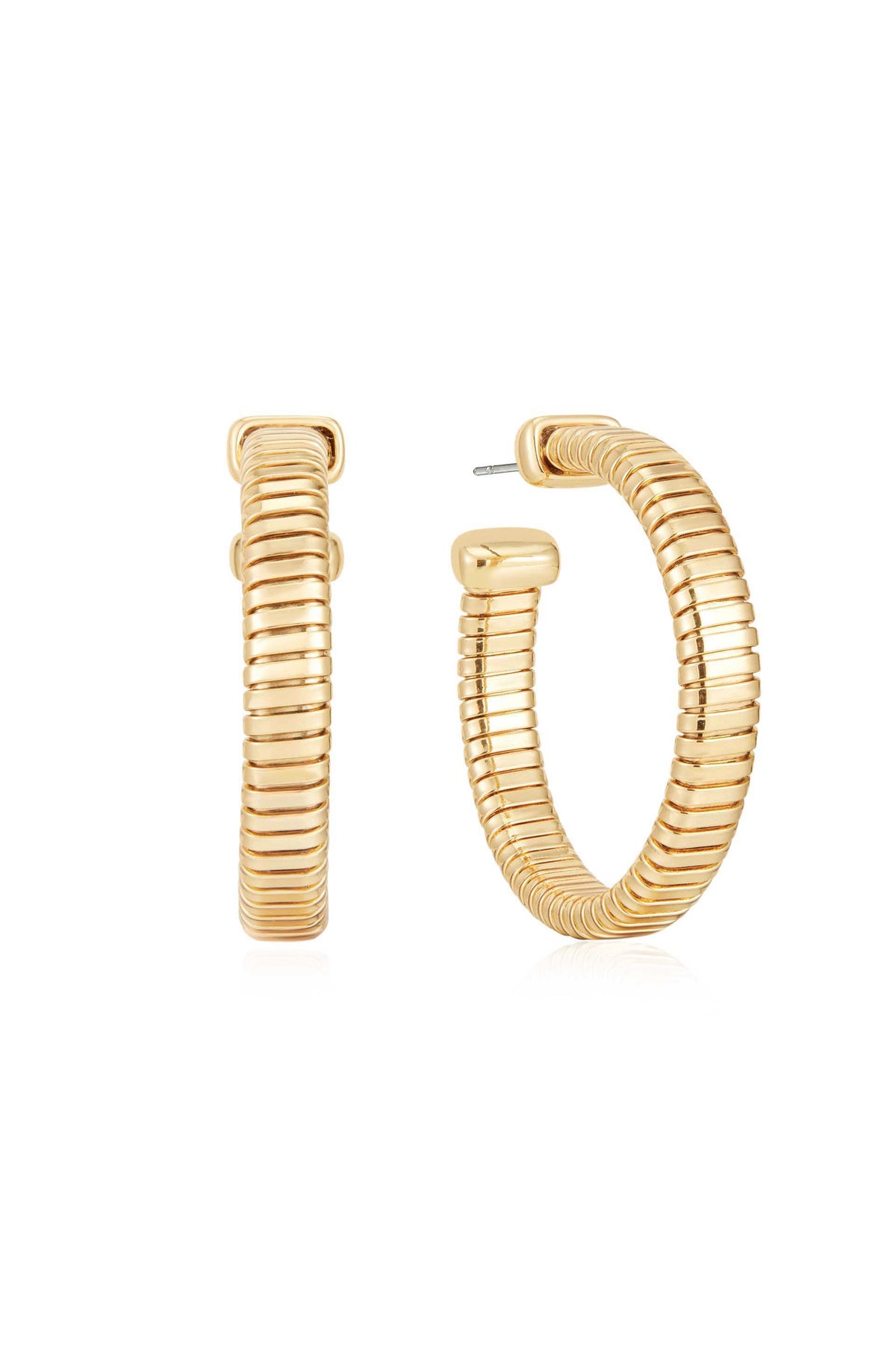 Flex Hoops - 18k Gold Plated | Ettika