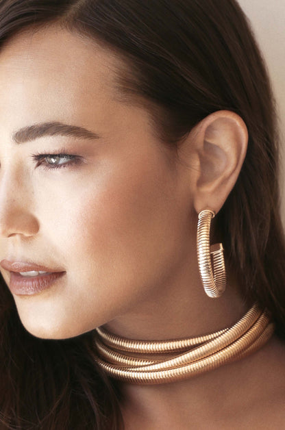 Flex Hoops - 18k Gold Plated | Ettika