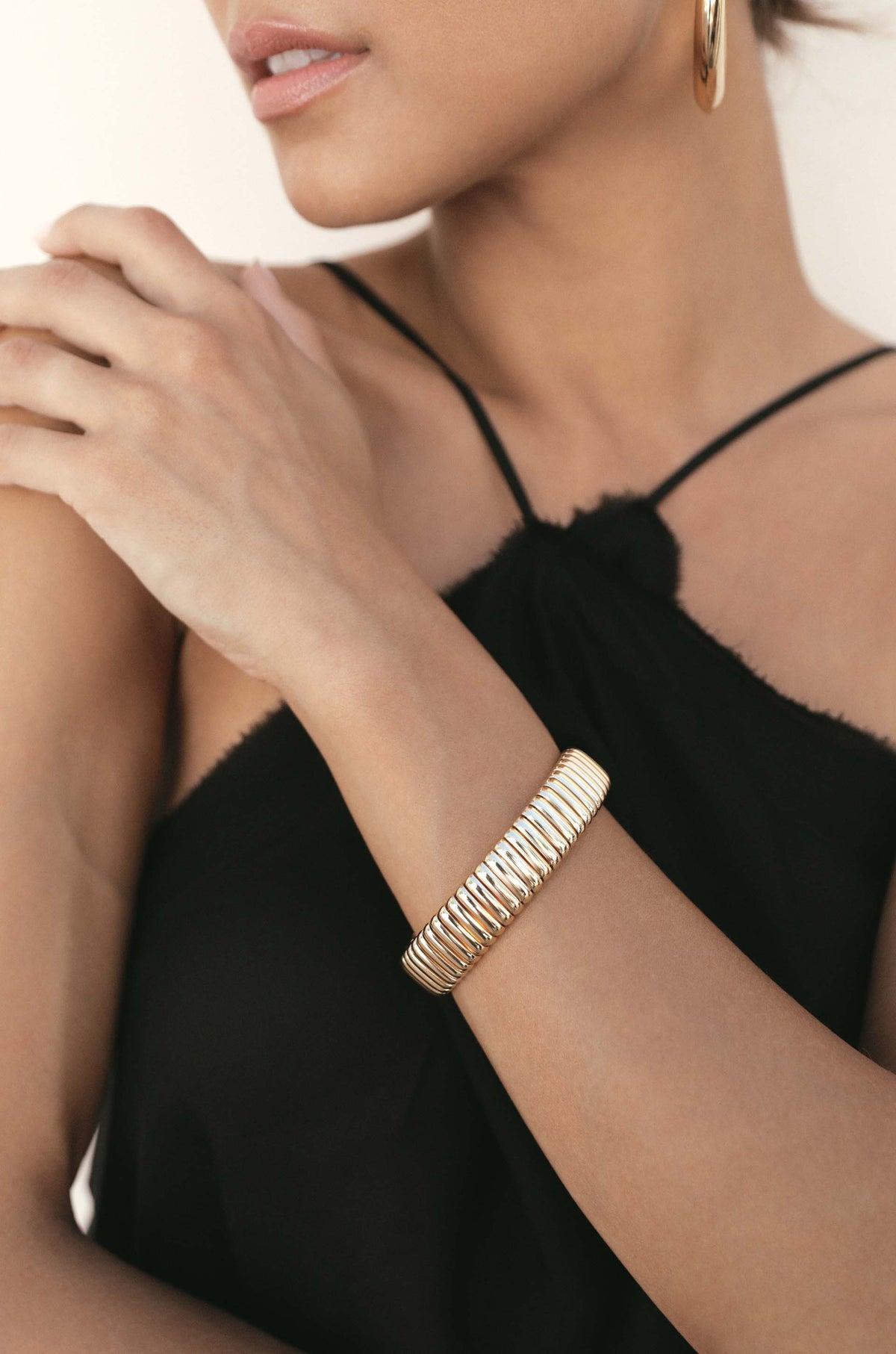 Flex Band Cuff - 18k Gold Plated | Ettika