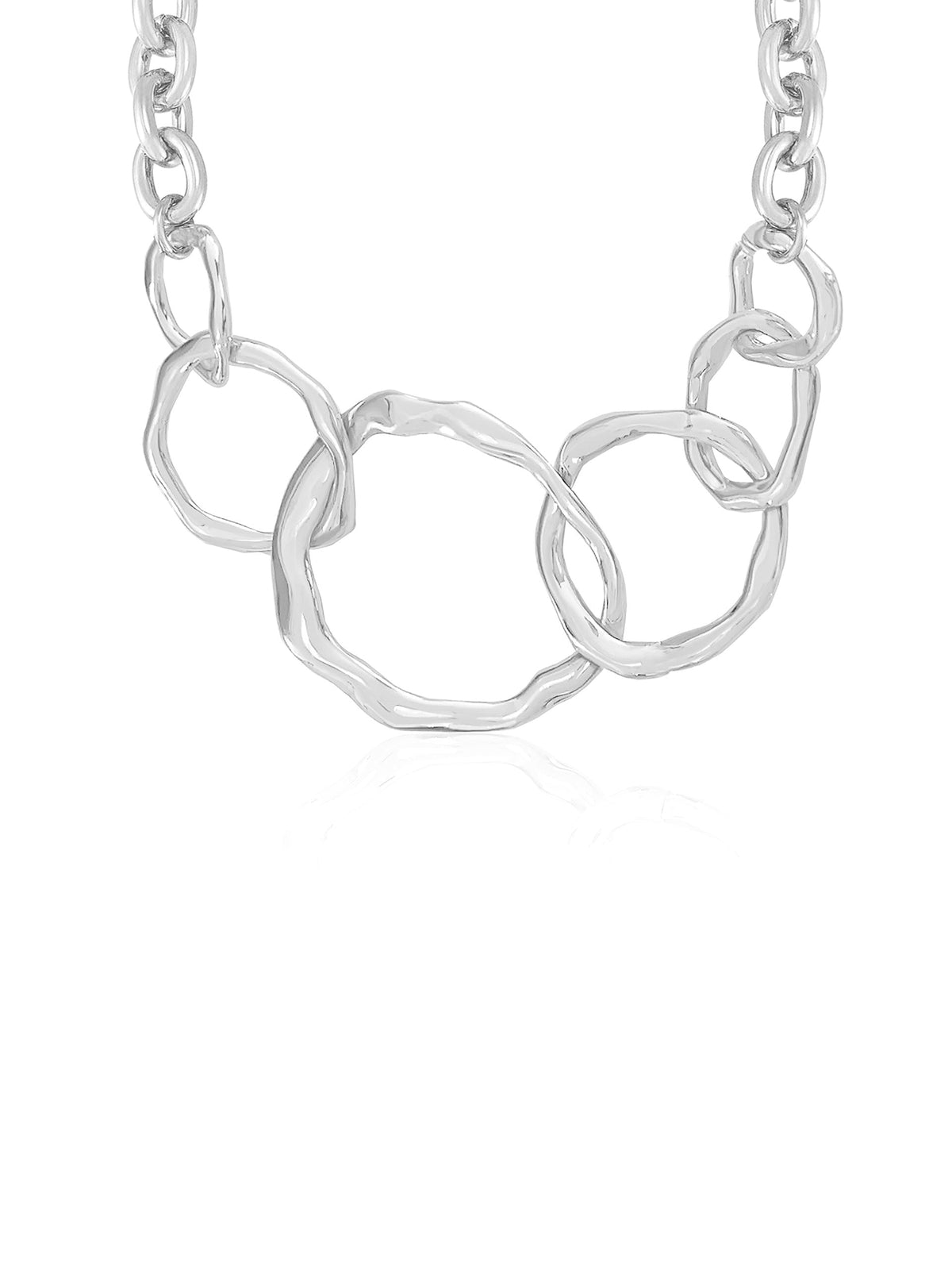 Interlocking Golden Chain Necklace - 18k Gold Plated | Ettika