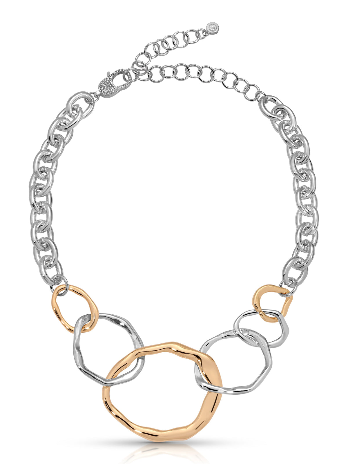 Interlocking Golden Chain Necklace - 18k Gold Plated | Ettika