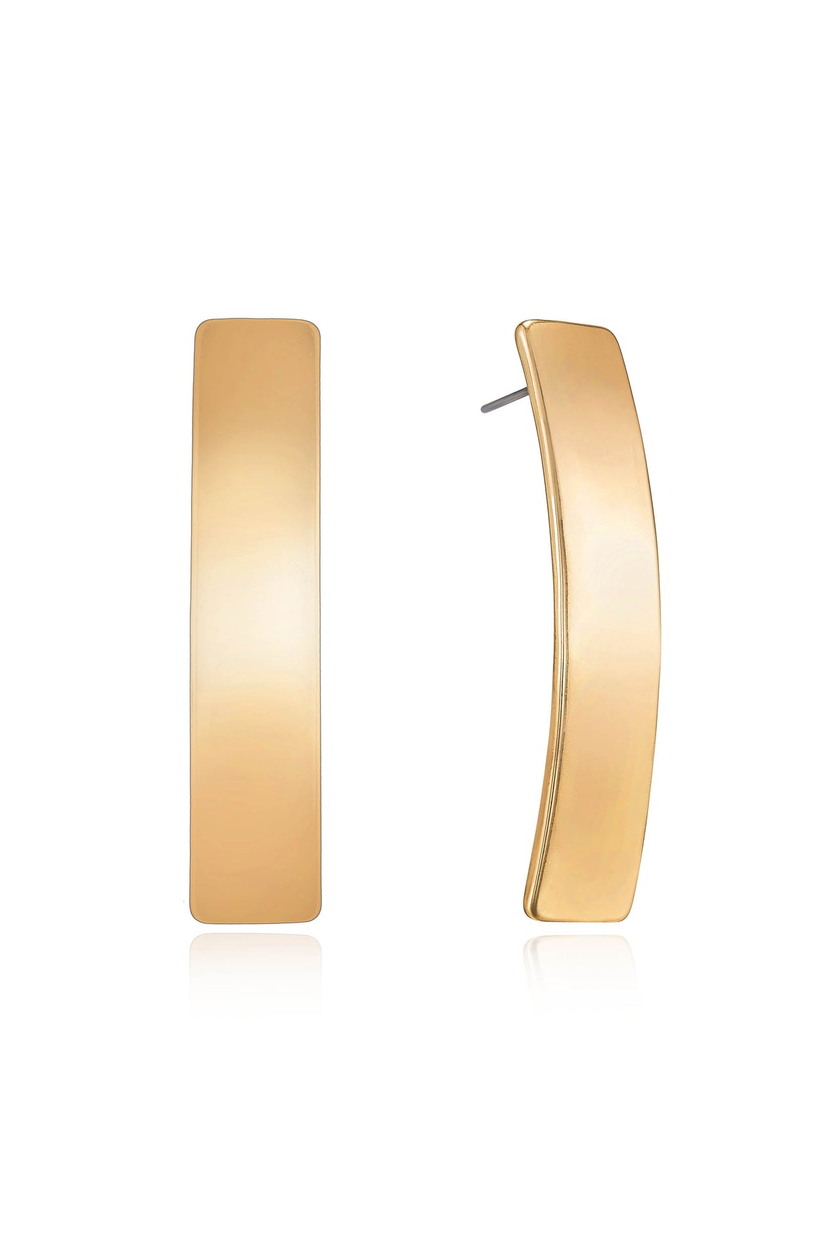 Single Bar Earrings - 18k Gold Plated | Ettika