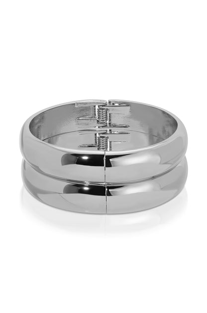 Simple Stack Bangle Set - 18k Gold Plated | Ettika