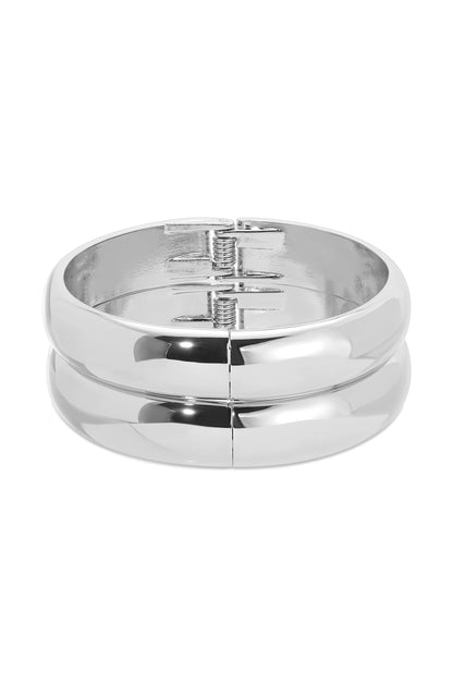 Simple Stack Bangle Set - 18k Gold Plated | Ettika