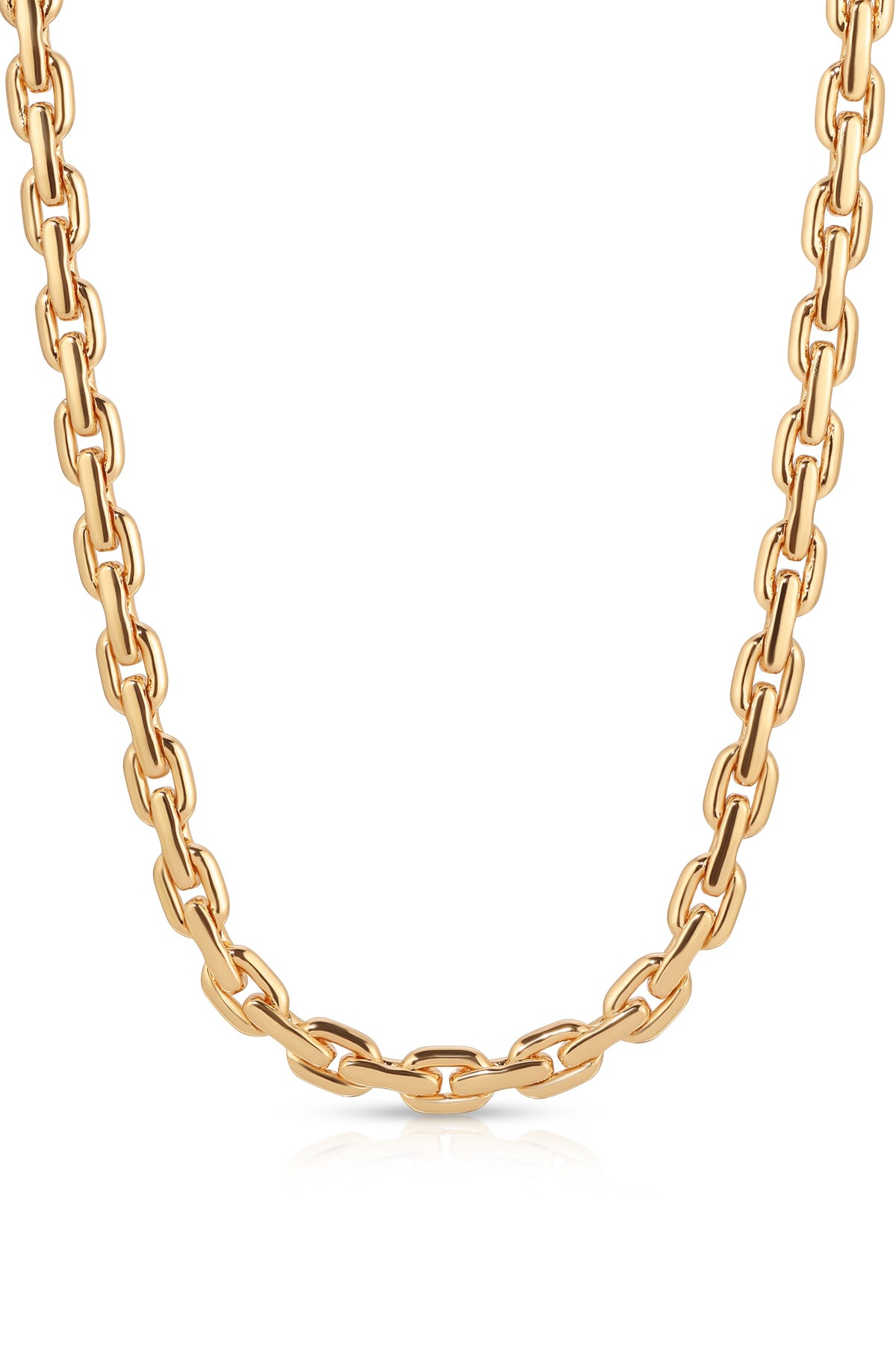 Chunky Chain Link Necklace - 18k Gold Plated | Ettika
