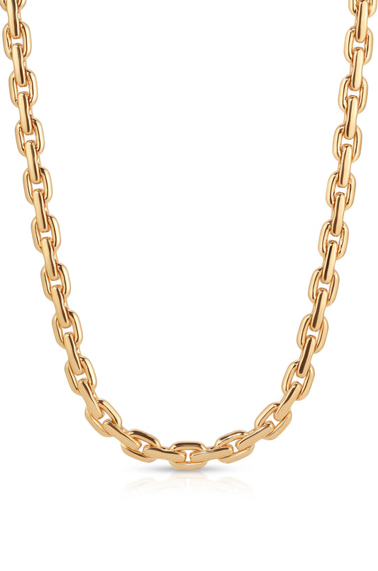 Chunky Chain Link Necklace - 18k Gold Plated | Ettika