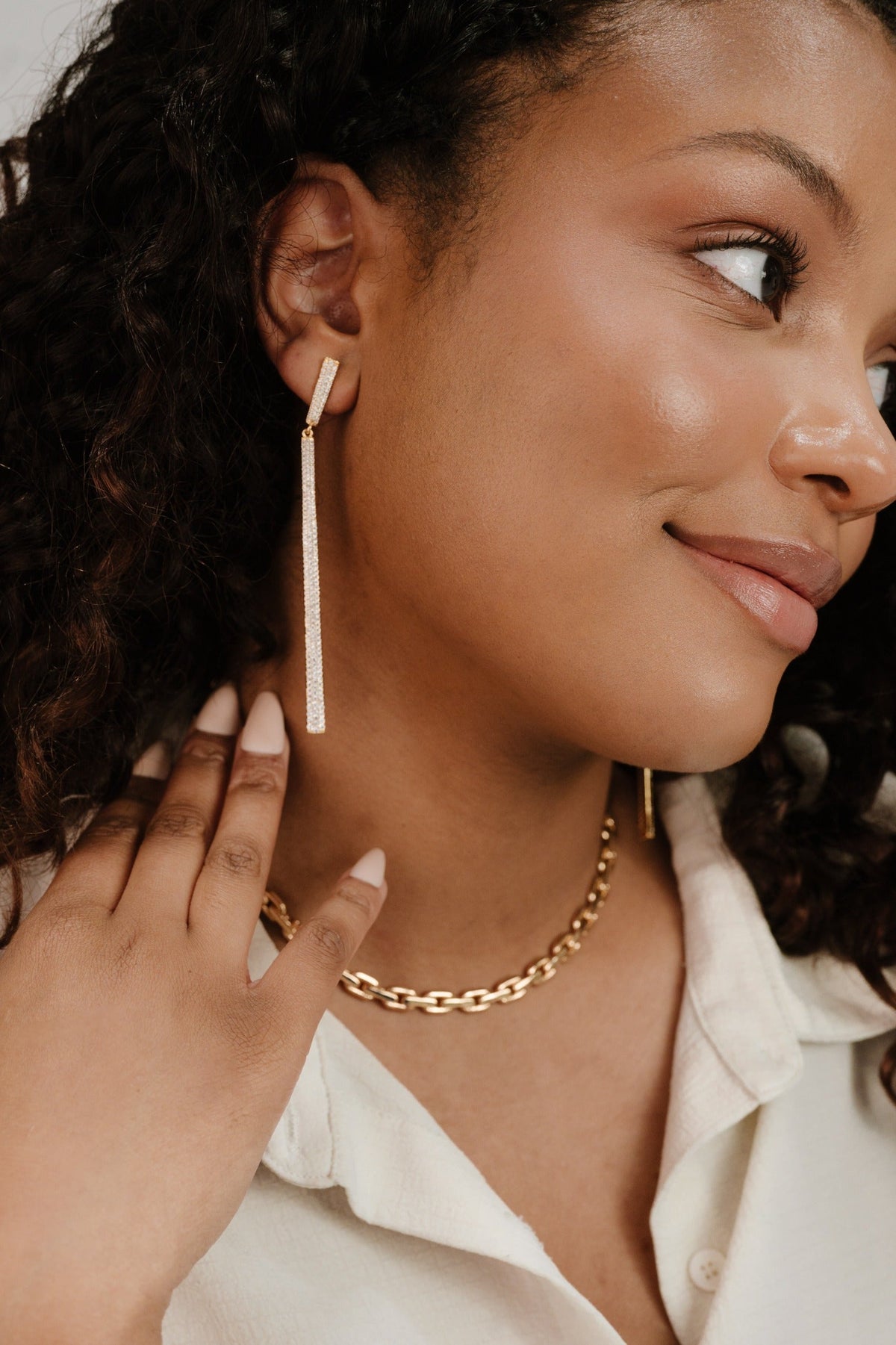 Chunky Chain Link Necklace - 18k Gold Plated | Ettika