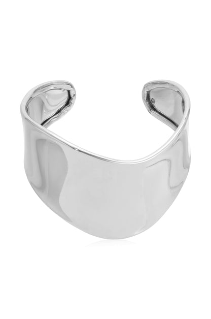 Smooth Cuff Bracelet - 18k Gold Plated | Ettika