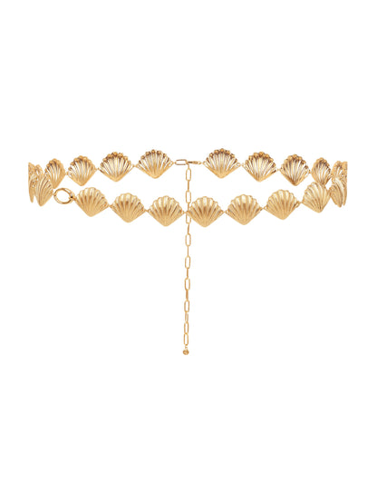 Shell Dual-Wear Waist and Necklace Chain - Gold Tone | Ettika