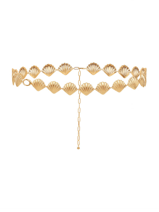 Shell Dual-Wear Waist and Necklace Chain - Gold Tone | Ettika