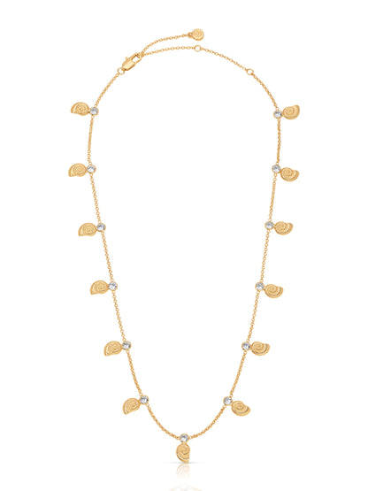 Nautilus Shell Charm Necklace - 18k Gold Plated | Ettika