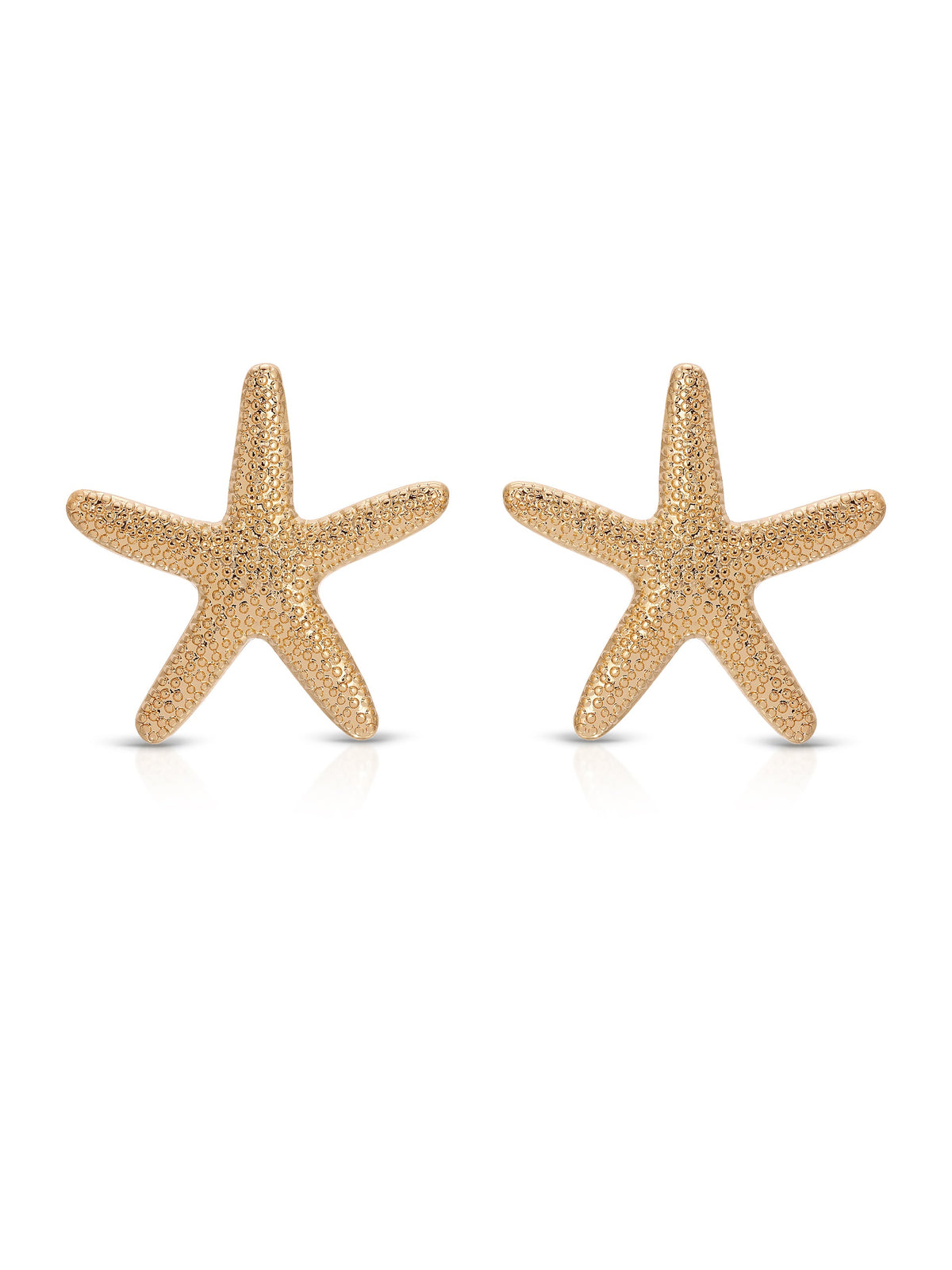Statement Starfish Stud Earrings - 18k Gold Plated | Ettika
