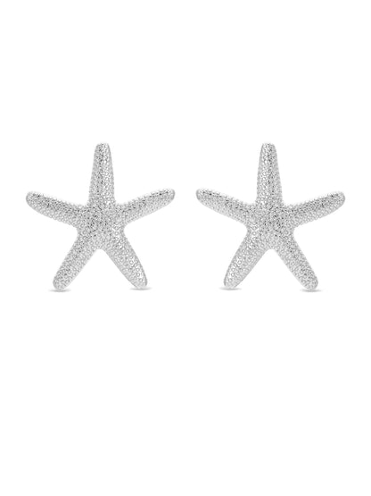 Statement Starfish Stud Earrings - 18k Gold Plated | Ettika