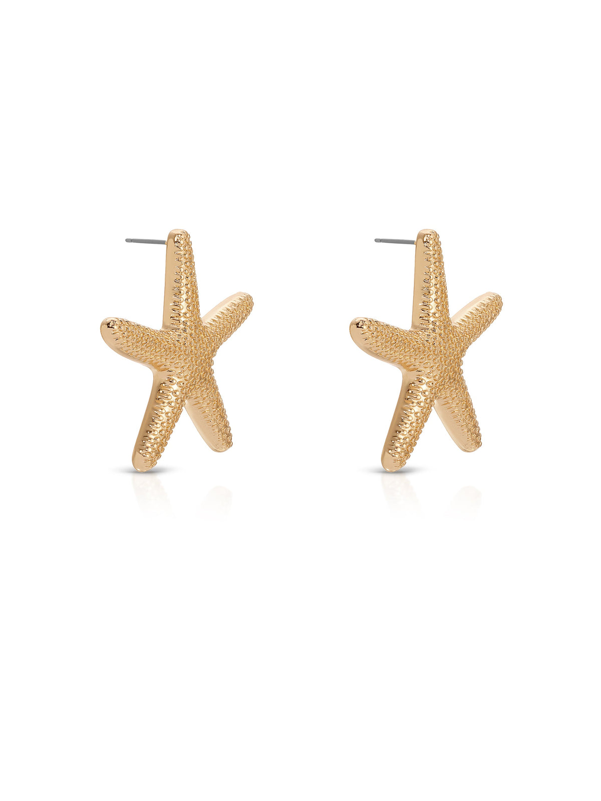 Statement Starfish Stud Earrings - 18k Gold Plated | Ettika