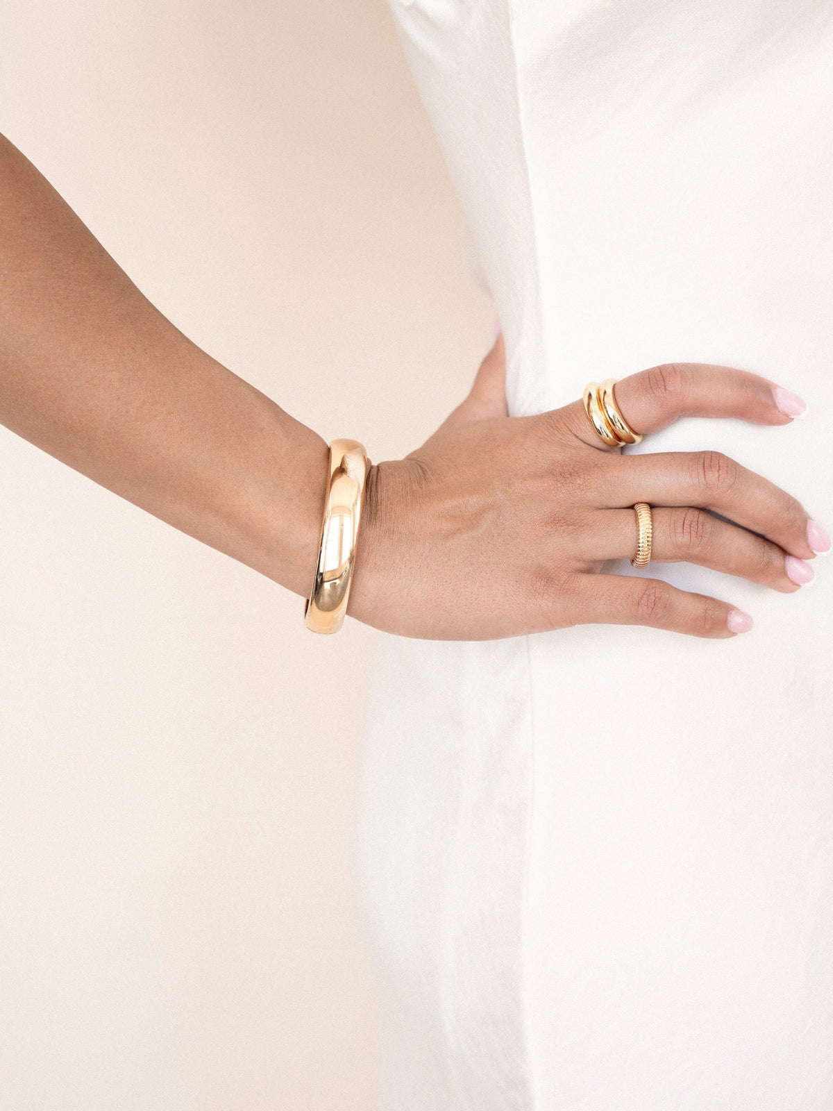 Liquid Love Cuff - 18k Gold Plated | Ettika