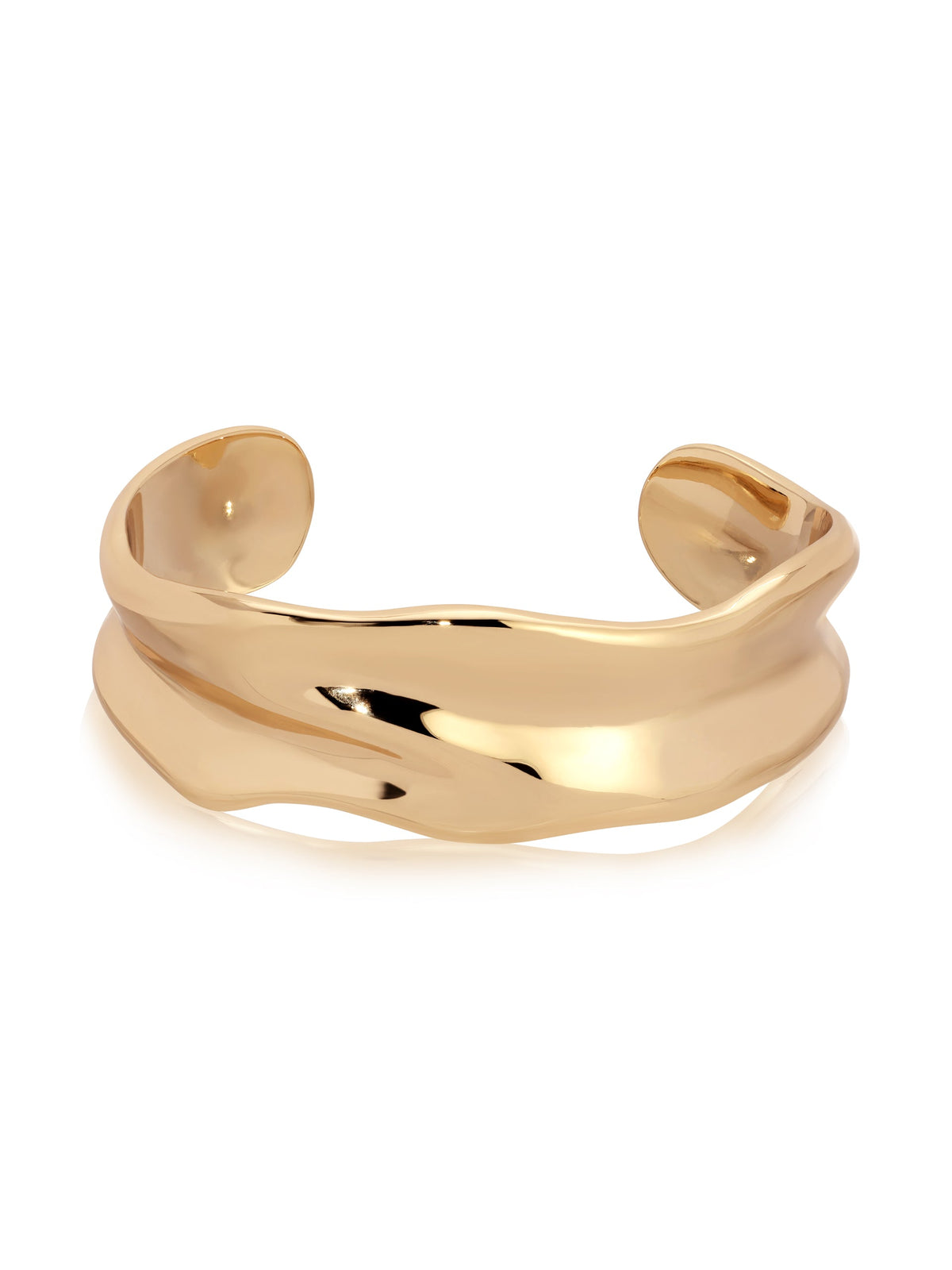 Wavy Days Cuff - 18k Gold Plated | Ettika