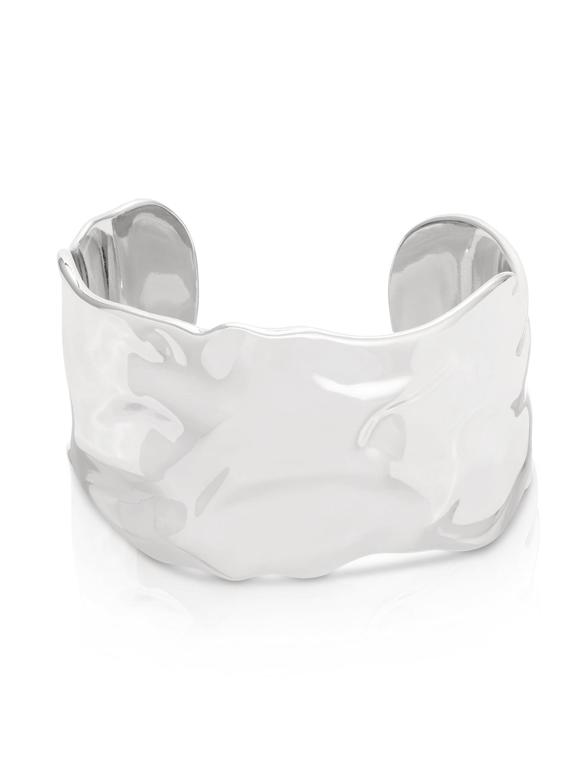 Thick Sculpted Cuff - 18k Gold Plated | Ettika
