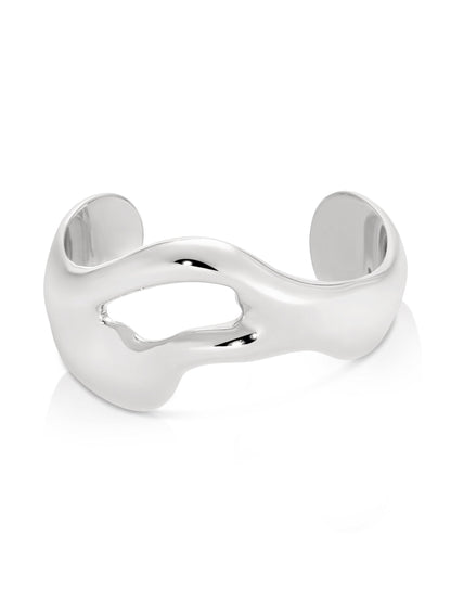 Open Abstract Cuff - 18k Gold Plated | Ettika