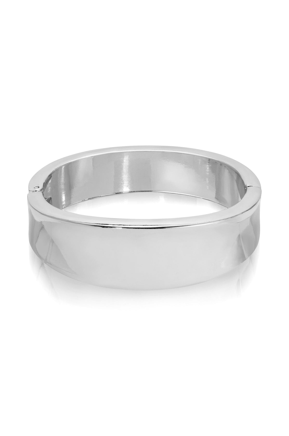Squared Shine Bangle - 18k Gold Plated | Ettika