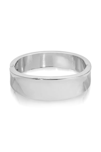 Squared Shine Bangle - 18k Gold Plated | Ettika