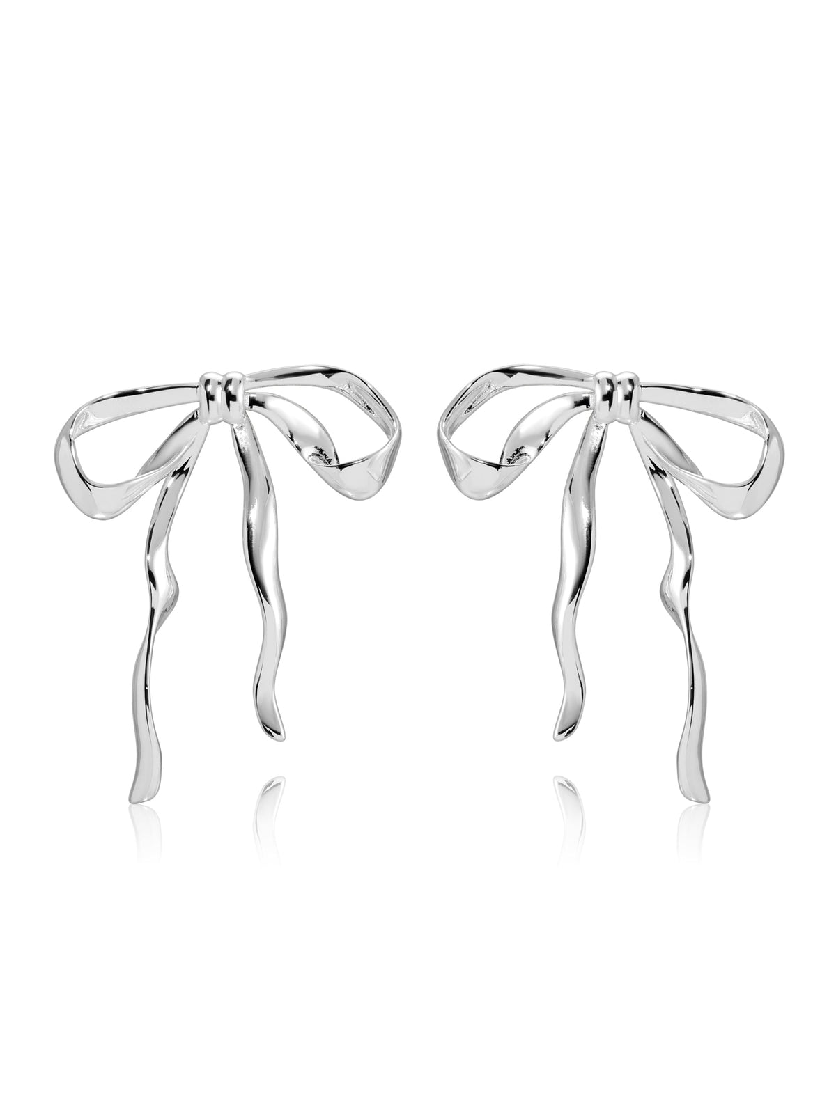 Bow Organica Earrings - 18k Gold Plated | Ettika