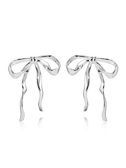 Bow Organica Earrings - 18k Gold Plated | Ettika