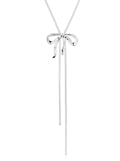 Bow Organica Bolo Necklace - 18k Gold Plated | Ettika