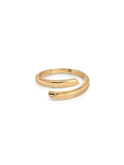 Wrap Around Ring - 18k Gold Plated | Ettika