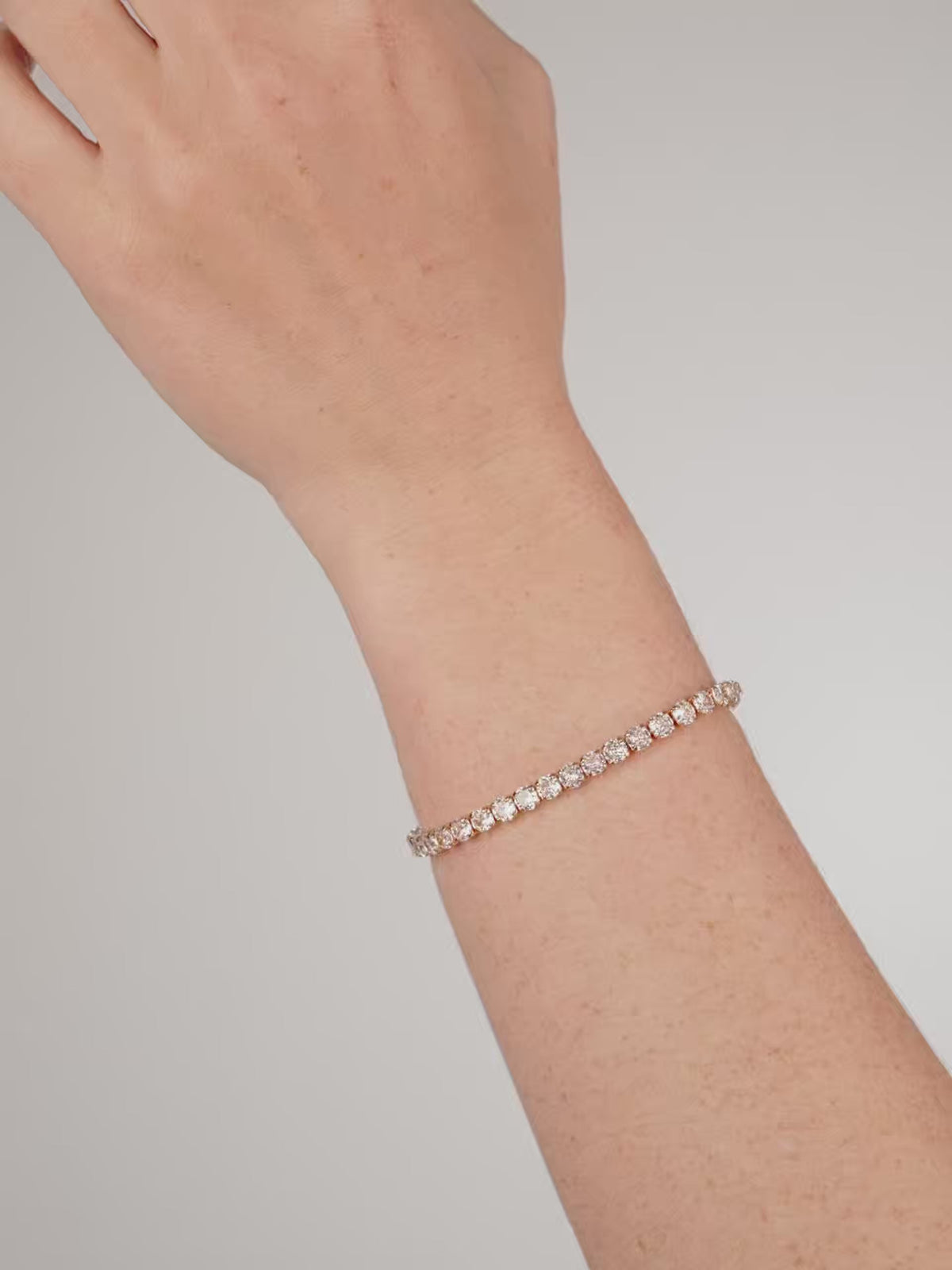 Giselle Sparkle Crystal Bracelet - Black Crystal with 18k Gold Plating | Ettika