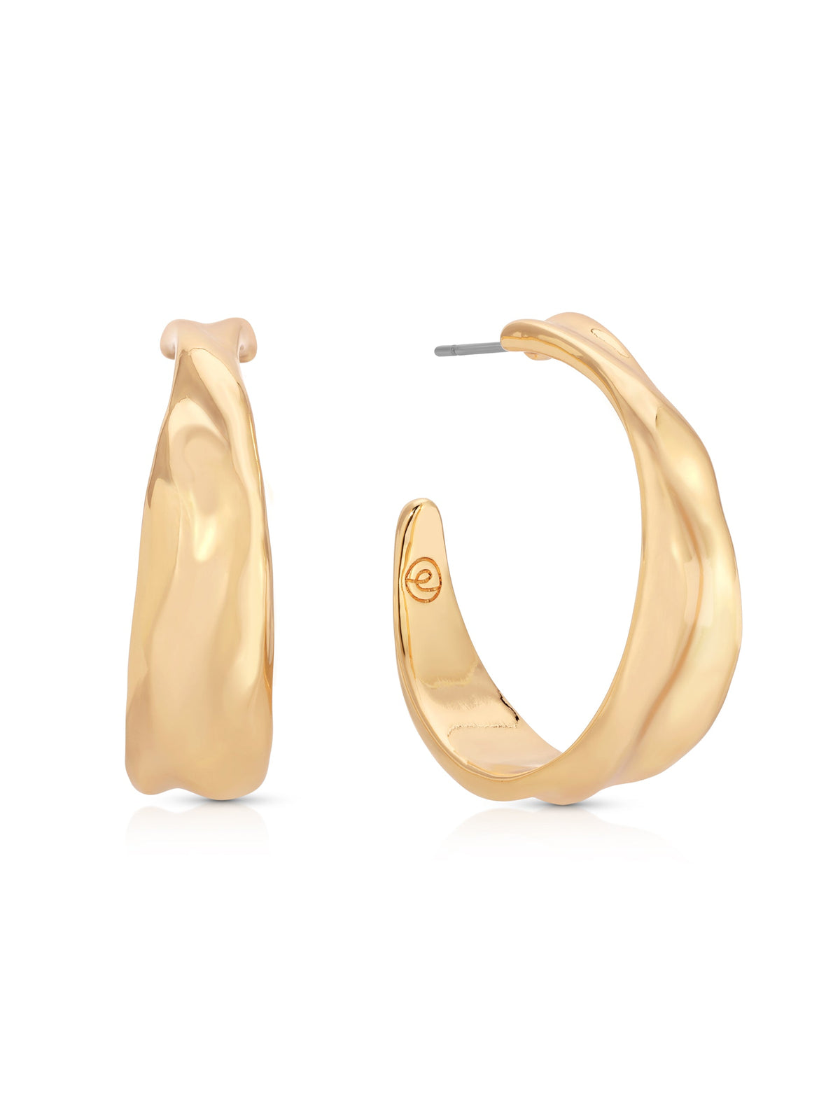 Liquid Luxe Hoops - 18k Gold Plated | Ettika
