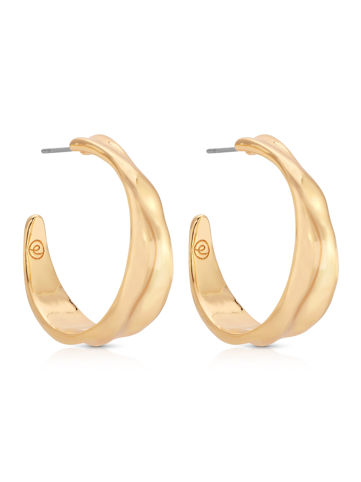 Liquid Luxe Hoops - 18k Gold Plated | Ettika