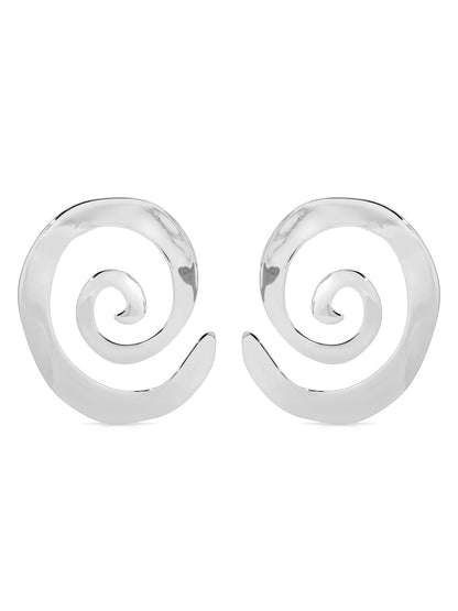 Aura Swirl Earrings - 18k Gold Plated | Ettika