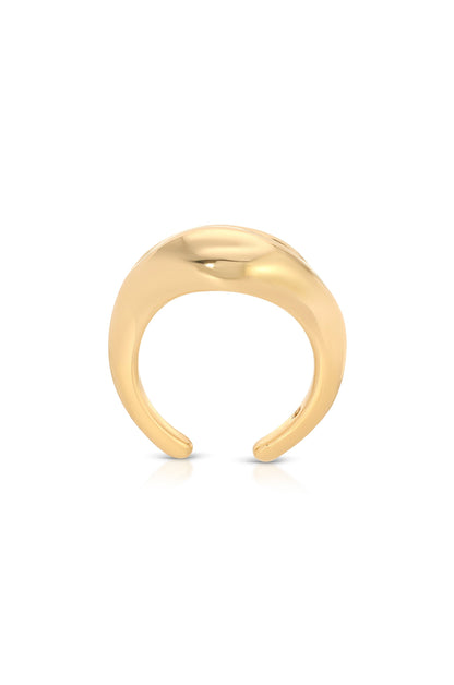 Liquid Luxe Ear Cuff - 18k Gold Plated | Ettika