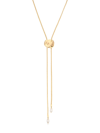 Liquid Luxe Bolo Necklace - 18k Gold Plated | Ettika