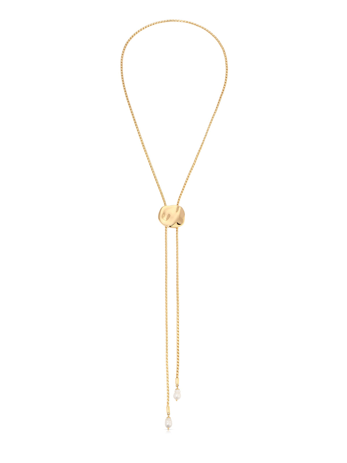 Liquid Luxe Bolo Necklace - 18k Gold Plated | Ettika