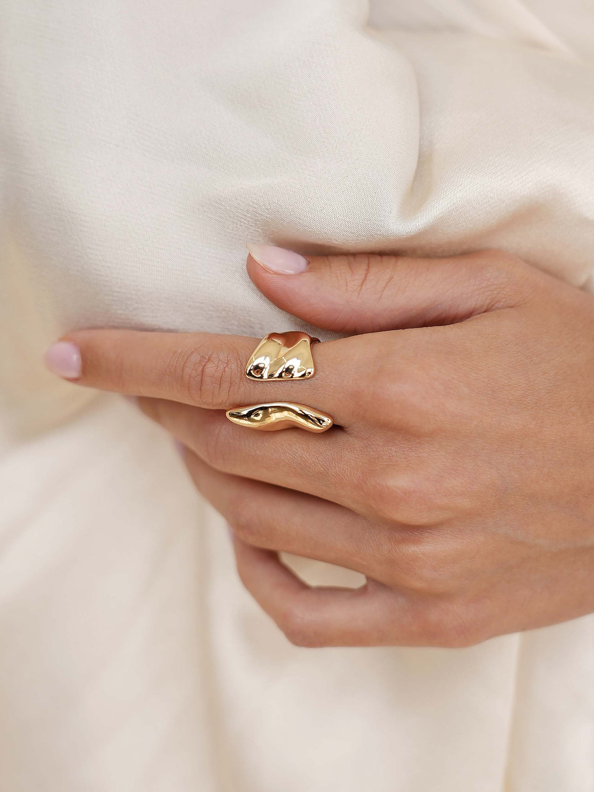 Liquid Luxe Ring - 18k Gold Plated | Ettika