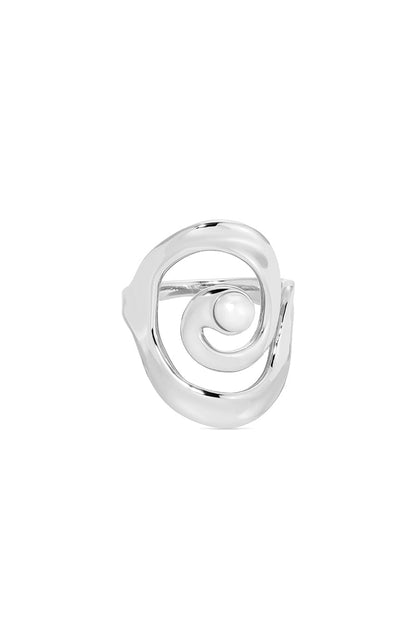 Aura Swirl Ring - 18k Gold Plated | Ettika