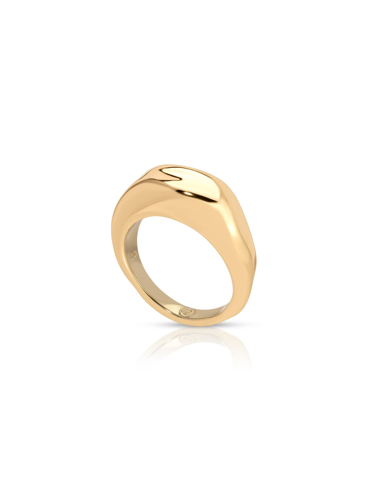 Modern Flow Ring - 18k Gold Plated | Ettika