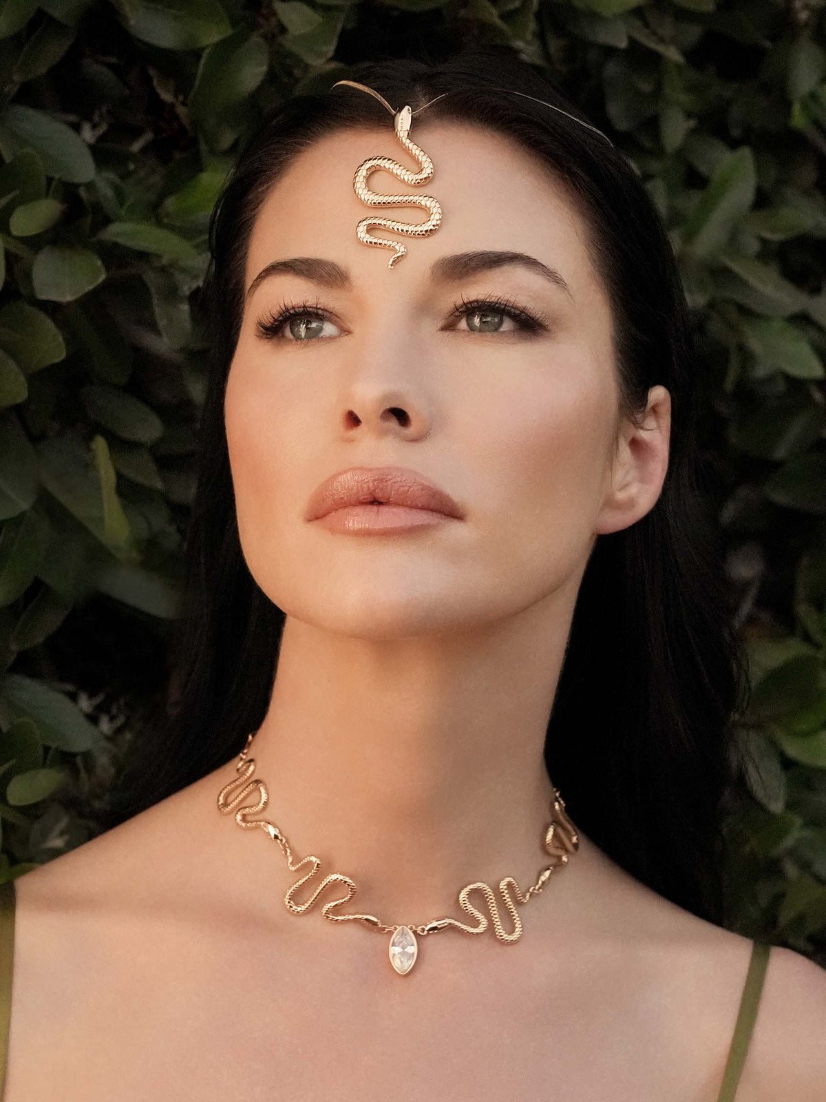 Serpentina Snake Choker Necklace - 18k Gold Plated | Ettika