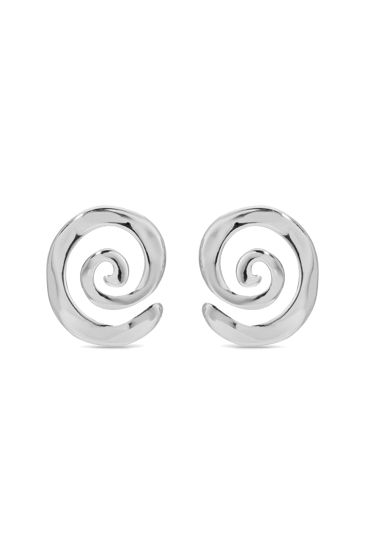 Aura Swirl Studs - 18k Gold Plated | Ettika