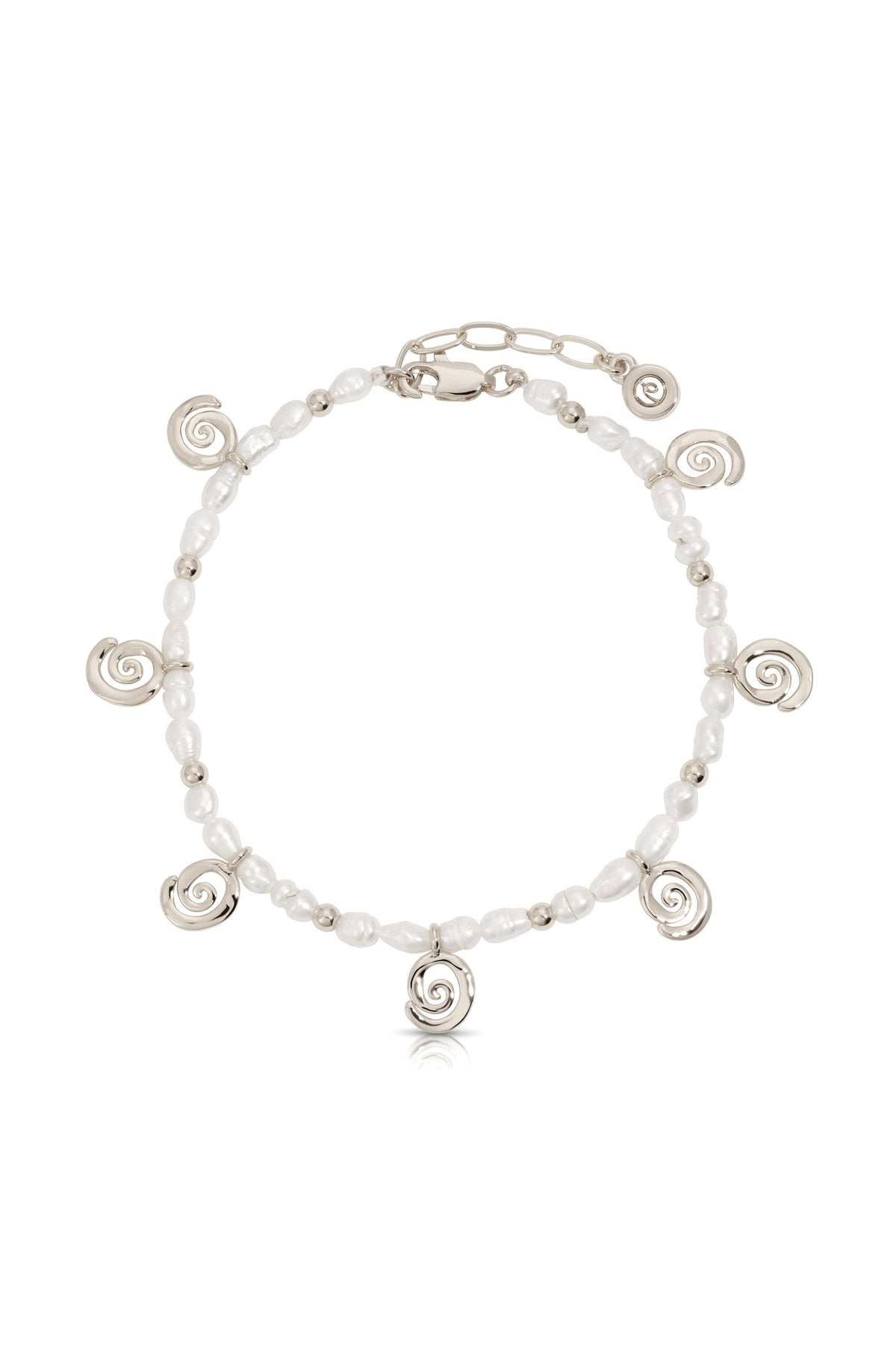 Aura Pearl Bracelet - Pearl with 18k Gold Plating | Ettika