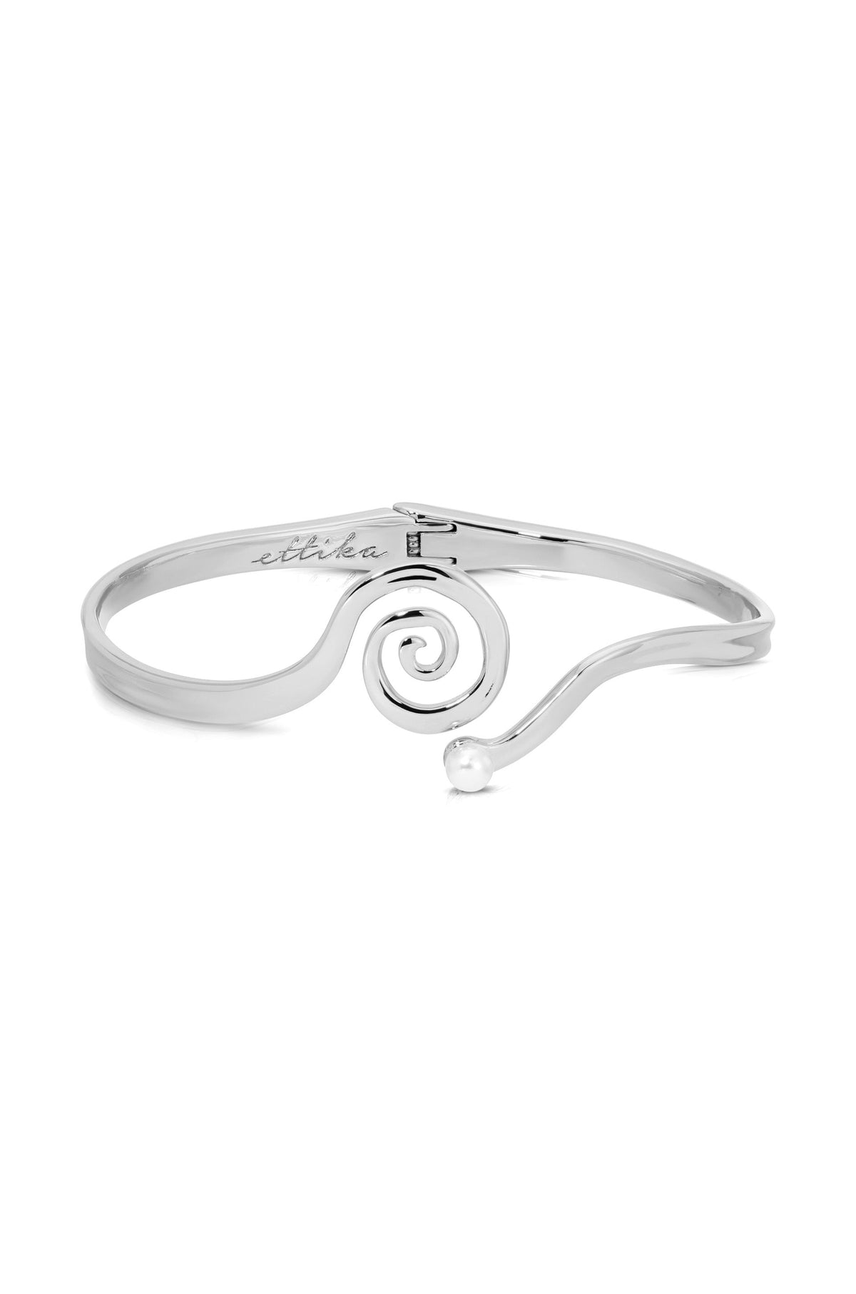 Mini Aura Swirl Cuff - 18k Gold Plated | Ettika