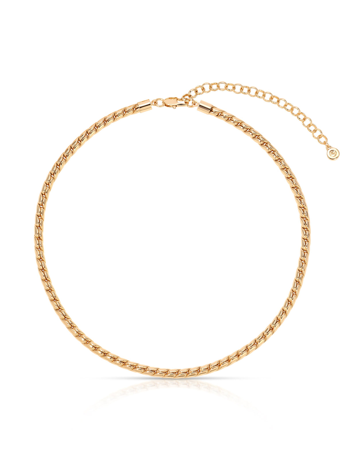 Classic Rope Chain Necklace - 18k Gold Plated | Ettika