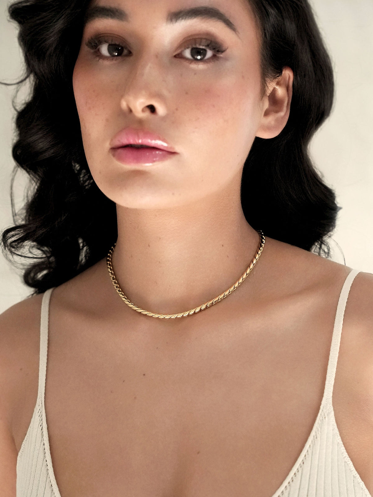 Classic Rope Chain Necklace - 18k Gold Plated | Ettika