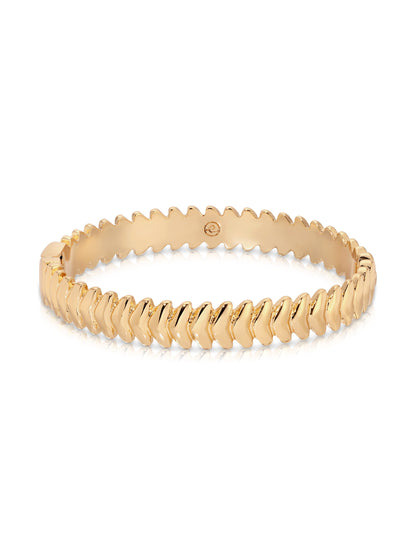 Metal Moderna Bangle - 18k Gold Plated | Ettika