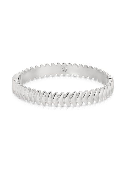 Metal Moderna Bangle - 18k Gold Plated | Ettika