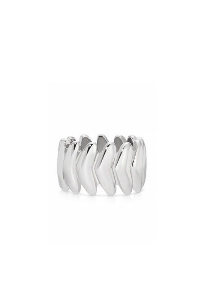 Metal Moderna Ring - 18k Gold Plated | Ettika